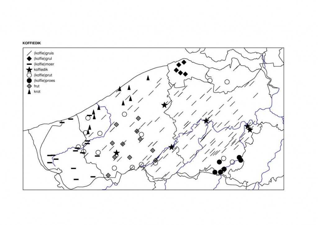 kaart koffiedik